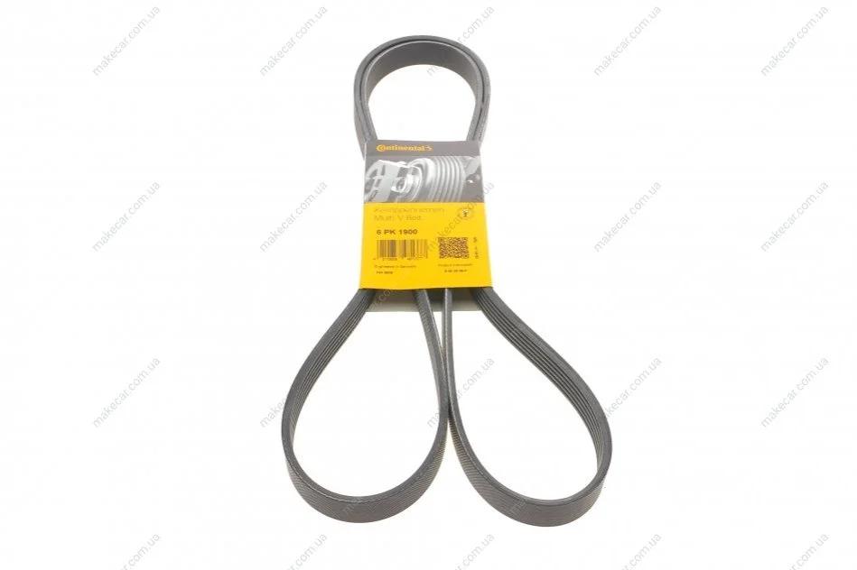 <strong>Пас поліклиновий VW T4 2.0i 91-03/Opel Vectra 2.2 CONTITECH 6PK1900 (фото 1)</strong>