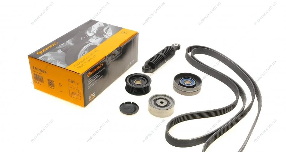 <strong>Комплект пасу поліклинового Audi A4/A6/A8/VW Pass CONTITECH 6PK2404K1 (фото 1)</strong>