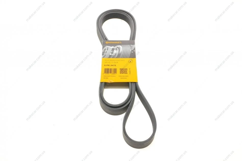 <strong>Пас поліклиновий Porsche Cayenne 10-/Audi Q7 06-15 CONTITECH 6PK2475 (фото 1)</strong>