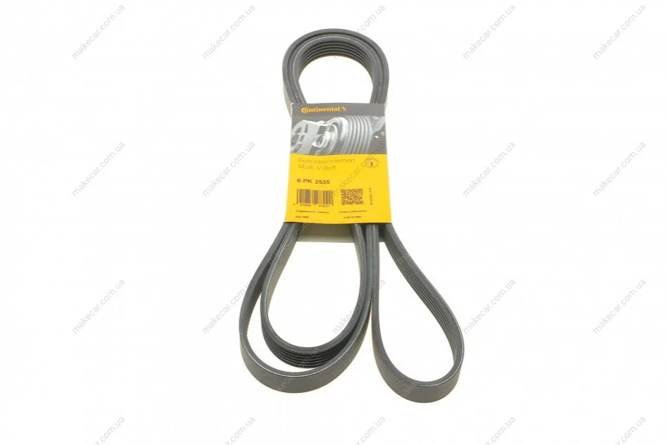 <strong>Пас поліклиновий CONTITECH 6PK2535 (фото 1)</strong>