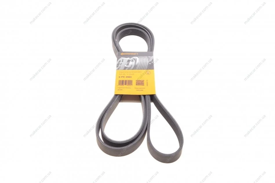 <strong>Пас поліклиновий MB S-class (W140) 6.0 91-98/Kia M CONTITECH 6PK2585 (фото 1)</strong>