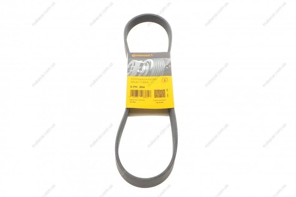 <strong>Пас поліклиновий Citroen C4/C5 14-/Renault Kangoo/ CONTITECH 6PK894 (фото 1)</strong>