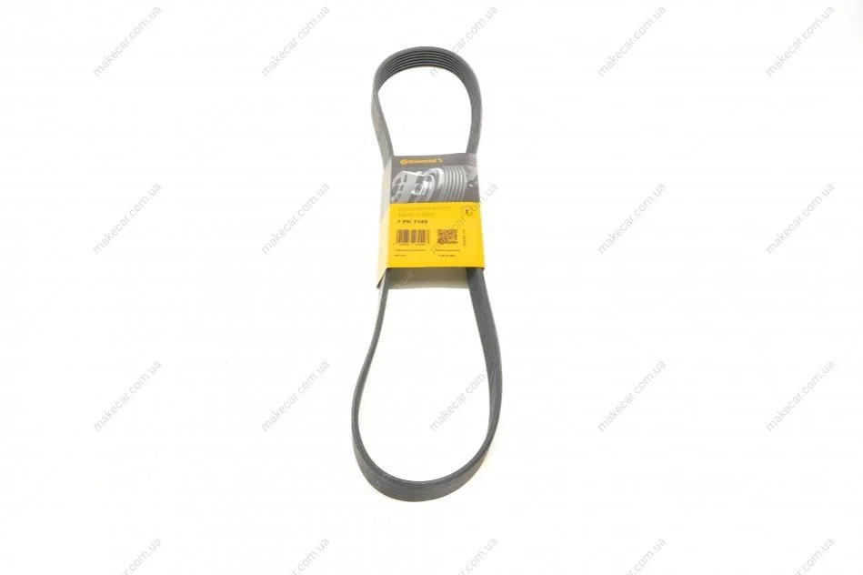 <strong>Ремінь приводу навісного обладнання CONTITECH 7PK1145 (фото 1)</strong>