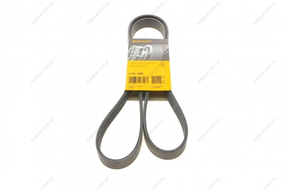 <strong>Пас поліклиновий Land Rover Defender/Discovery 2.5 CONTITECH 7PK1580 (фото 1)</strong>