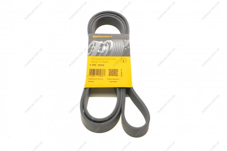<strong>Ремінь поліклиновий Toyota Camry V40 2,4i 07> ContiTech CONTITECH 7PK1910 (фото 1)</strong>