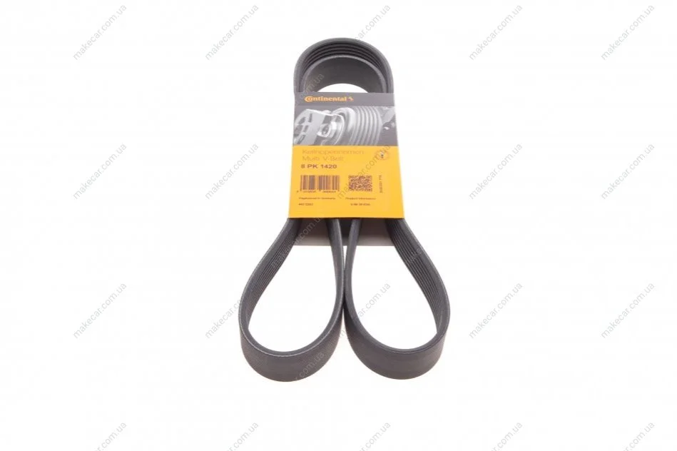 <strong>Ремінь генератора Vario OM904 CONTITECH 8PK1420 (фото 1)</strong>