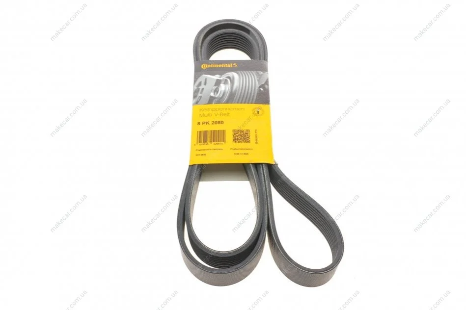 <strong>Пас поліклиновий MB Vario OM904 (+AC) CONTITECH 8PK2080 (фото 1)</strong>