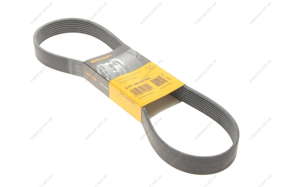 <strong>Ремінь генератора поліклиновий CONTITECH 8PK954EXTRA (фото 1)</strong>