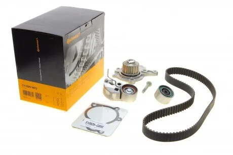 Комплект пасу ГРМ з насосом Hyundai Accent/Santa F для CONTITECH CT1099WP2 фото товару