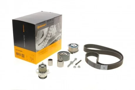 Комплект пасу ГРМ з насосом Audi A4/TT/Skoda Octav для Volkswagen, Audi, Skoda, Seat CONTITECH CT1134WP1 фото товару