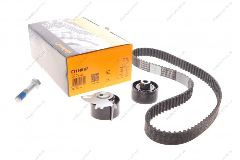 <strong>Комплект (ремінь+ролики) CONTITECH CT 1140 K2 (фото 1)</strong>