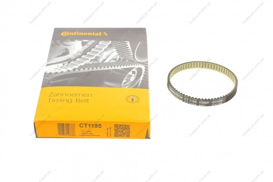 <strong>Ремень ГРМ Passat/Golf/A6/Q5/Q7 1.8/2.0 TFSi 12- CONTITECH CT1195 (фото 1)</strong>