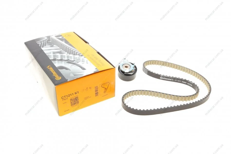 <strong>Комплект (ремінь+ролики) CONTITECH CT1211K1 (фото 1)</strong>