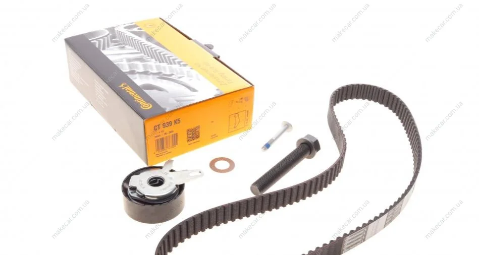 <strong>Комплект пасу ГРМ VW T4 2.5 90-03 (26.4x122z) CONTITECH CT939K5 (фото 1)</strong>