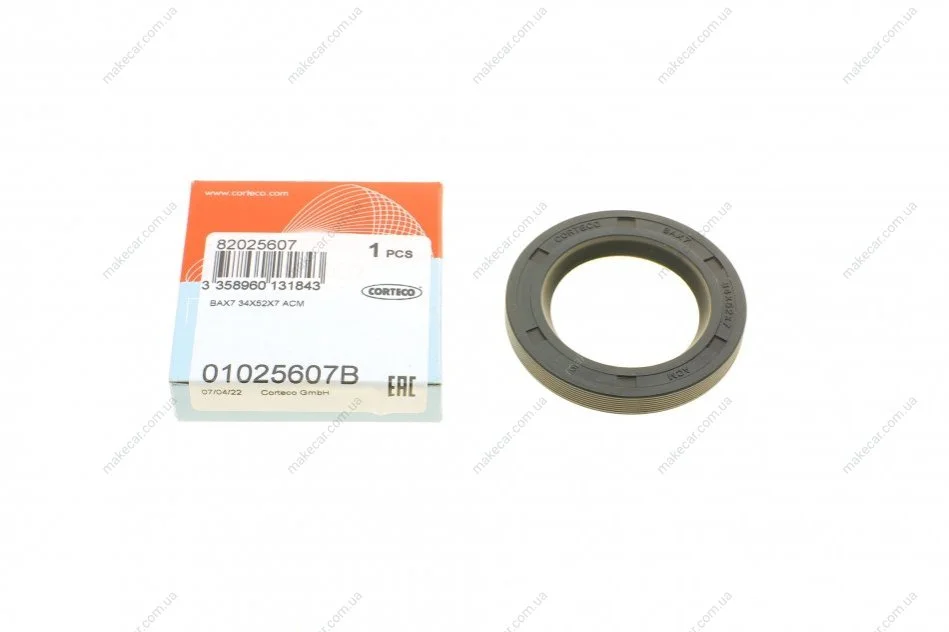 <strong>Сальник хвістовика КПП Skoda Octavia 96-10/ VW Pas CORTECO 01025607B (фото 1)</strong>