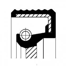 <strong>Ущільнююче кільце CORTECO 01031573 (фото 1)</strong>