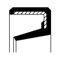 <strong>Сальник, автоматична коробка передач VAG CORTECO 01033609B (фото 1)</strong>