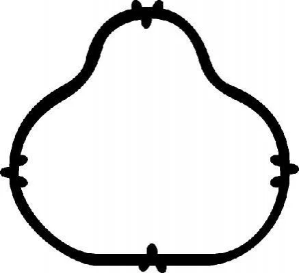 <strong>Прокладка колектора двигуна гумова CORTECO 026285H (фото 1)</strong>