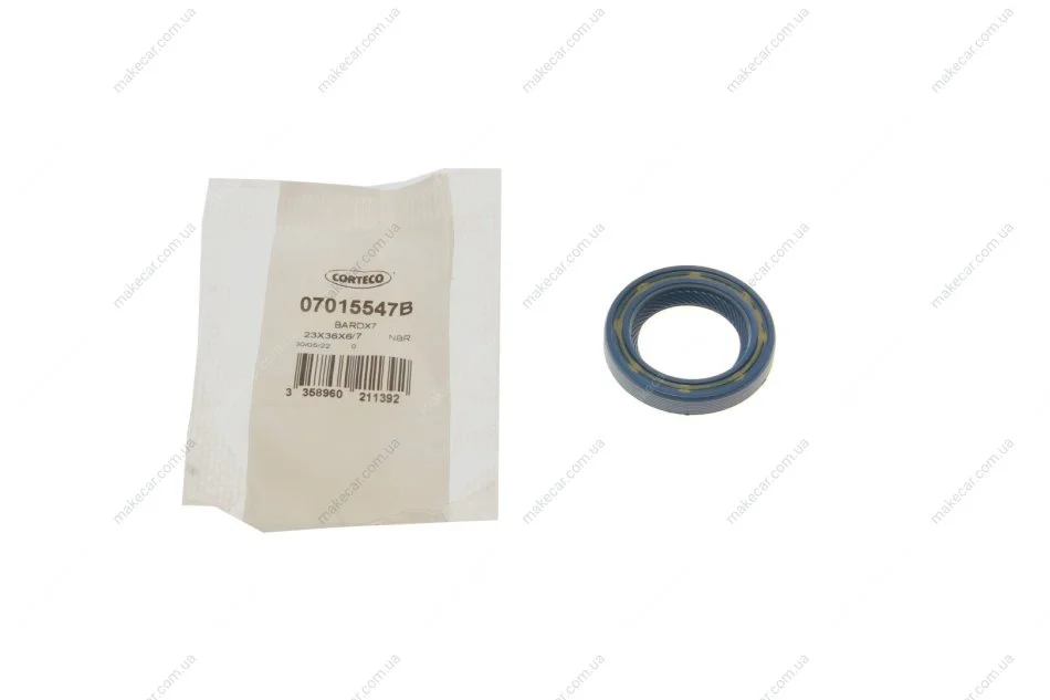 <strong>Сальник 23x36x6/7 перв.валу КПП Berlingo/Partner/Scudo CORTECO 07015547B (фото 1)</strong>