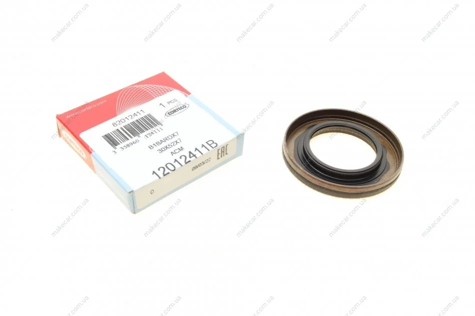<strong>Сальник двигуна N ALFA/FIAT B1BARDX7 30X52X7 ACM (вир-во Corteco) CORTECO 12012411B (фото 1)</strong>