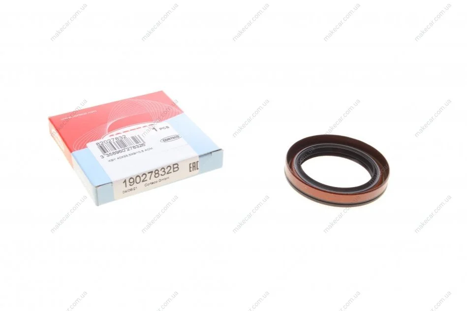 <strong>Сальник диференціала Honda Accord/Civic 1.6-2.3 93 CORTECO 19027832B (фото 1)</strong>