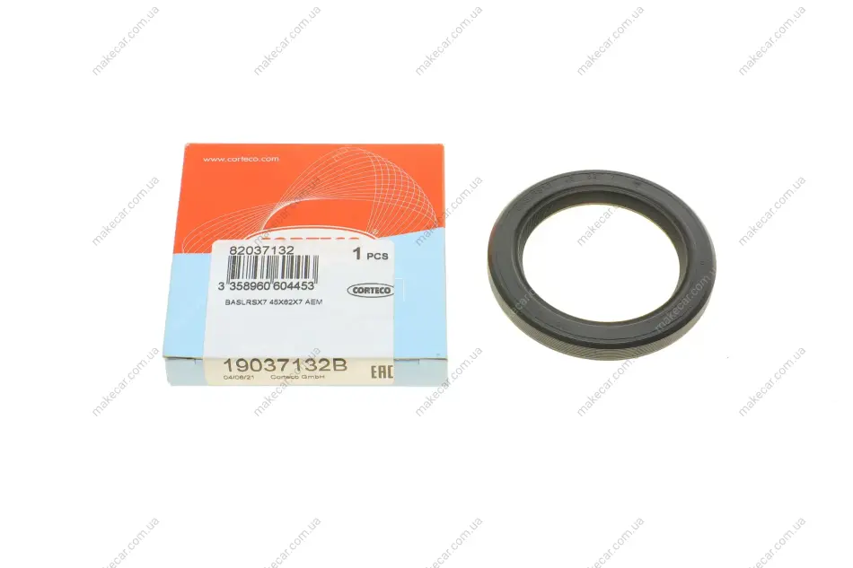 <strong>Сальник хвістовика АКПП BMW 3 (E46)/ 5 (E39)/ X3 (CORTECO 19037132B (фото 1)</strong>