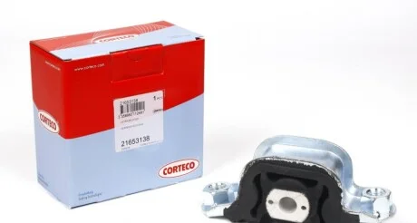 Опора двигуна гумометалева для Peugeot, Fiat, Citroen CORTECO 21653138 фото товару