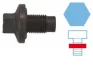 Різьбова пробка з ущільненням, масляний картер FORD/PSA M14x1,5x20 (вир-во) для Mazda, Jaguar, Ford, Peugeot, Citroen CORTECO 220051H фото товару