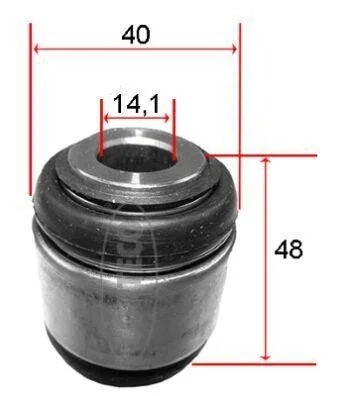 <strong>DB С/блок (шарнір) задн. важеля W220,124,210 CORTECO 49367512 (фото 1)</strong>