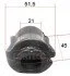 <strong>FIAT втулка передн.стабілізатора Fiorino 08- 21mm CORTECO 49371817 (фото 1)</strong>