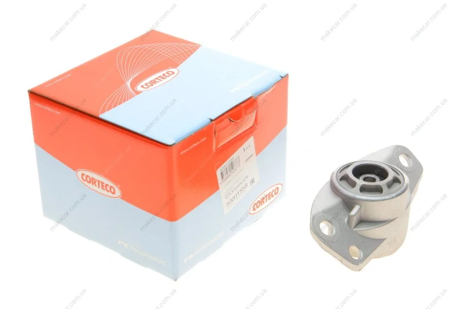 <strong>Опора амортизатора (заднього) Audi A3/Seat Leon/ToledoIII/VW Golf/Jetta/Passat/Sharan/Tiguan 05- CORTECO 80001559 (фото 1)</strong>