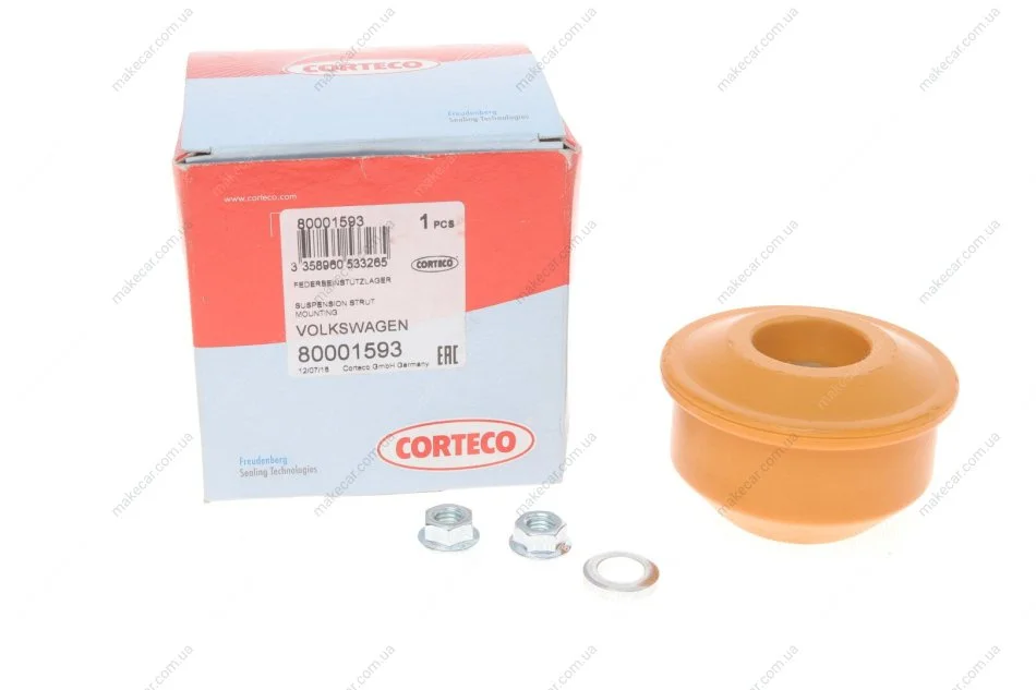<strong>Опора амортизаційної стійки CORTECO 80001593 (фото 1)</strong>