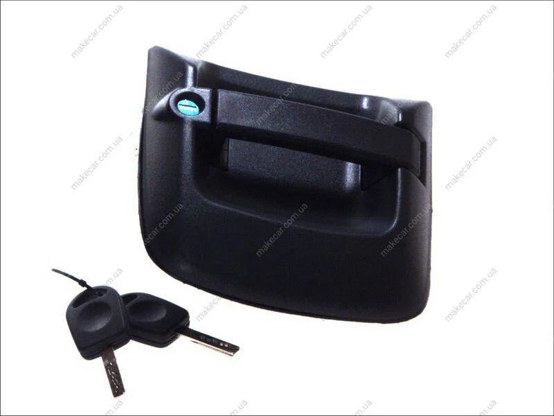 <strong>Ручка дверей Лів (з ключем, зовнішн, із замком) MAN TGA 10.5D-6.9D 04.00- Covind XXL175 (фото 1)</strong>