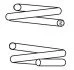 <strong>Пружина подвески задняя (кратно 2) PEUGEOT Expert (96-06) CS Germany 14871018 (фото 1)</strong>