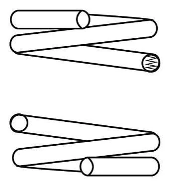 <strong>Пружина підвіски задня (кратно 2) Audi 80, 90 1.6-2.3 (14.950.272) CS Germany 14950272 (фото 1)</strong>