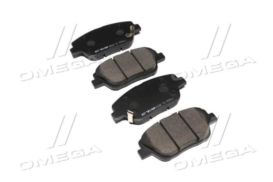 <strong>Колодки гальм Hyundai YF Sonata 2.0 CRDI 11 - передн. OLD CKKK-46 (вир-во) CTR GK0552 (фото 1)</strong>
