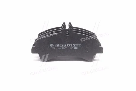 Гальмівні колодки дискові для DAFMI / INTELLI D127E фото товару