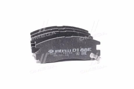 Гальмівні колодки дискові для DAFMI / INTELLI D188E фото товару