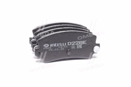 Гальмівні колодки дискові для DAFMI / INTELLI D226E фото товару