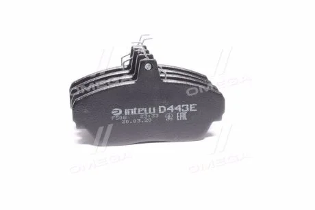 Гальмівні колодки дискові для DAFMI / INTELLI D443E фото товару