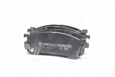 Гальмівні колодки дискові для DAFMI / INTELLI D594E фото товару