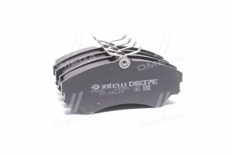 Гальмівні колодки дискові для DAFMI / INTELLI D637E фото товару
