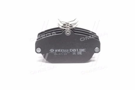 Гальмівні колодки дискові для DAFMI / INTELLI D819E фото товару