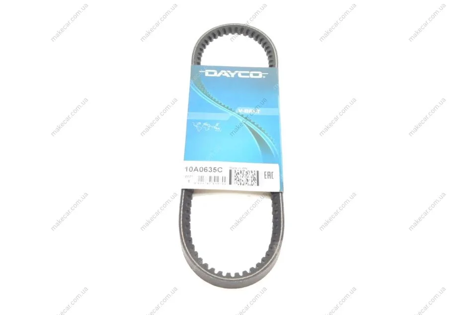 <strong>Ремінь генератора Fiat Croma/Citroen GS 1.1/1.3 79-96 (10X635) DAYCO 10A0635C (фото 1)</strong>
