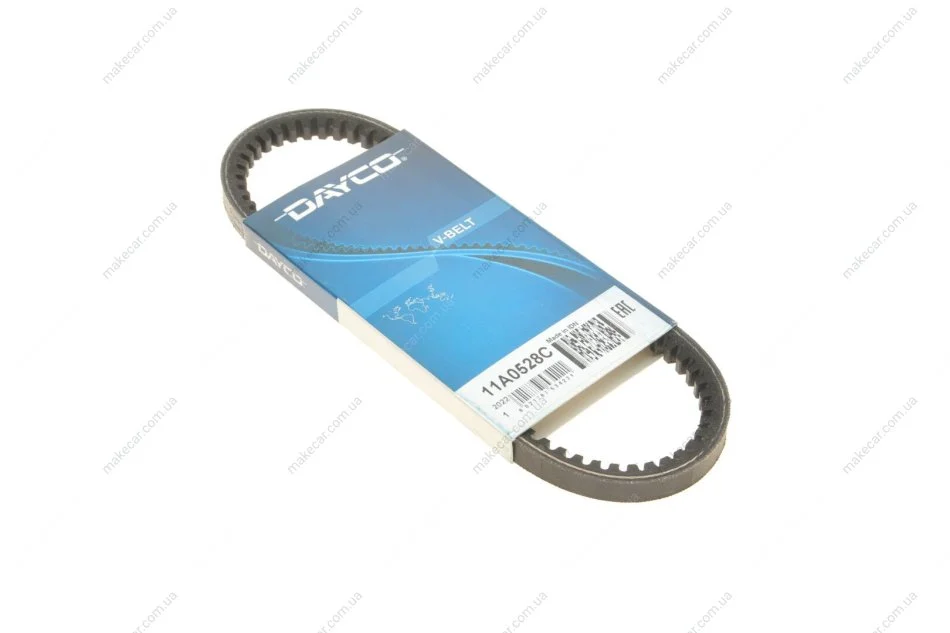 <strong>Ремінь генератора Audi A4/A6/VW Passat 1.6/1.8 94-01 (11x528) DAYCO 11A0528C (фото 1)</strong>