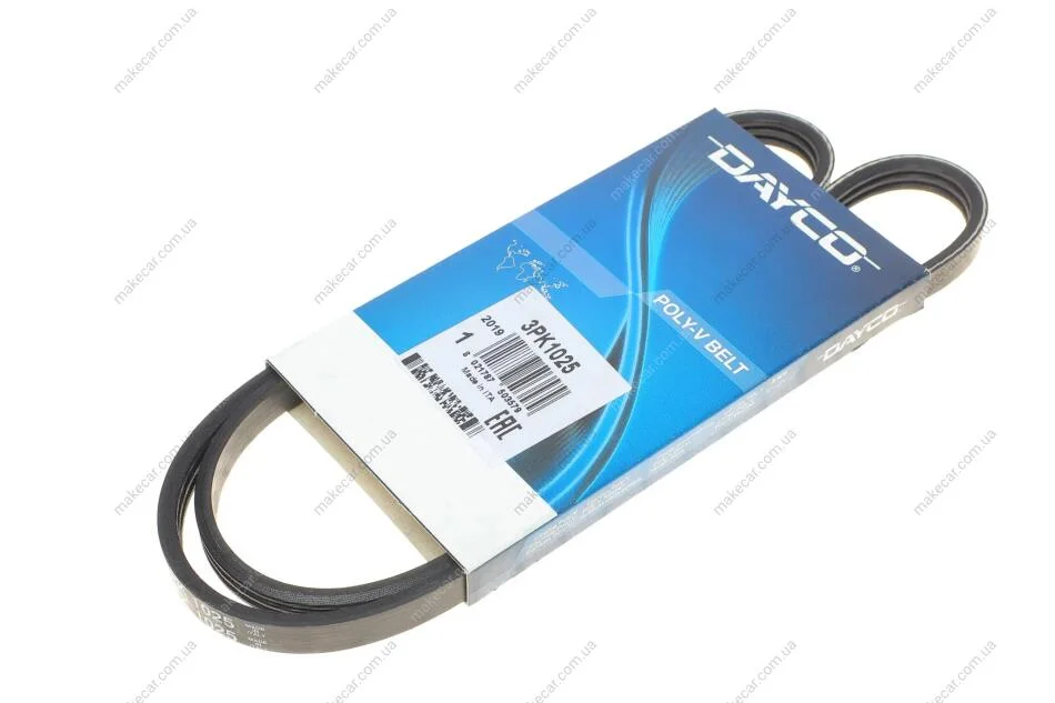 <strong>Ремінь поліклиновий DAYCO 3PK1025 (фото 1)</strong>