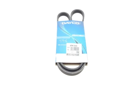Ремінь поліклиновий для Mazda, Suzuki, KIA, Chevrolet, Infiniti DAYCO 4PK1045 фото товару