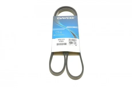 Ремінь поліклиновий для DAYCO 4PK1215 фото товару