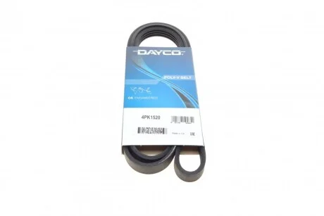 Ремінь поліклиновий для Ford DAYCO 4PK1520 фото товару
