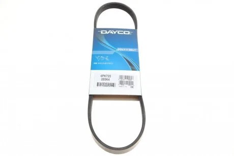 Ремінь поліклиновий для Toyota, Renault, Daihatsu, Dacia, Nissan DAYCO 4PK725 фото товару